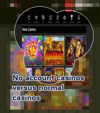 Best no account casino