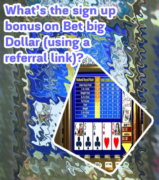 Big dollar casino welcome bonus