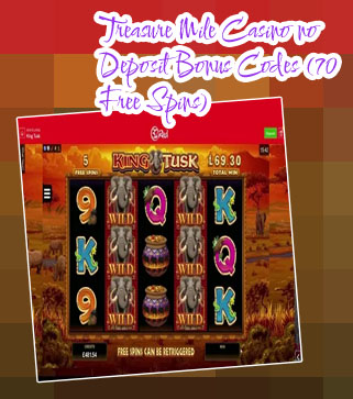 Treasure mile casino free bonus code